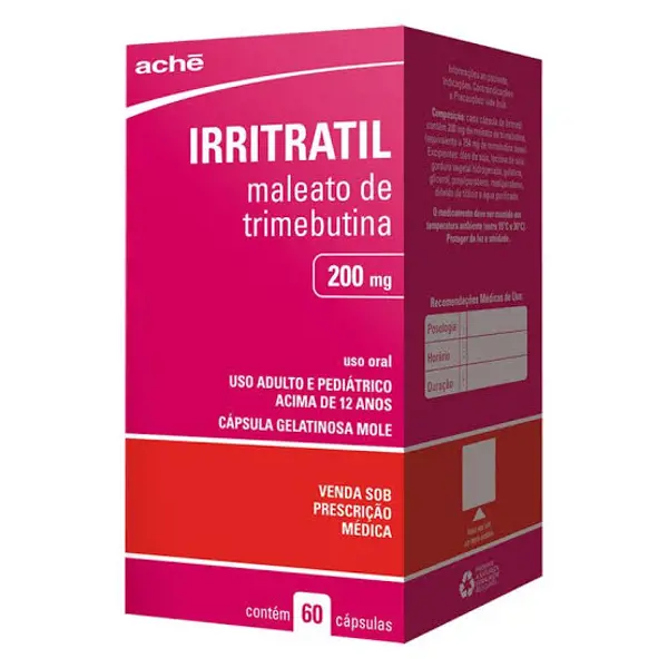 Irritratil 200Mg 60Caps Gel - Ache - 7896658038884