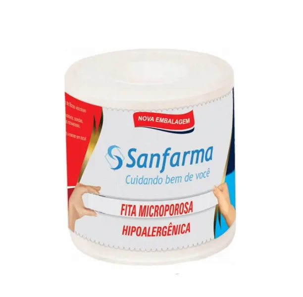 (F/H) Fita Microporosa 25Mmx0,9M - Sanfarma - 7898108640968