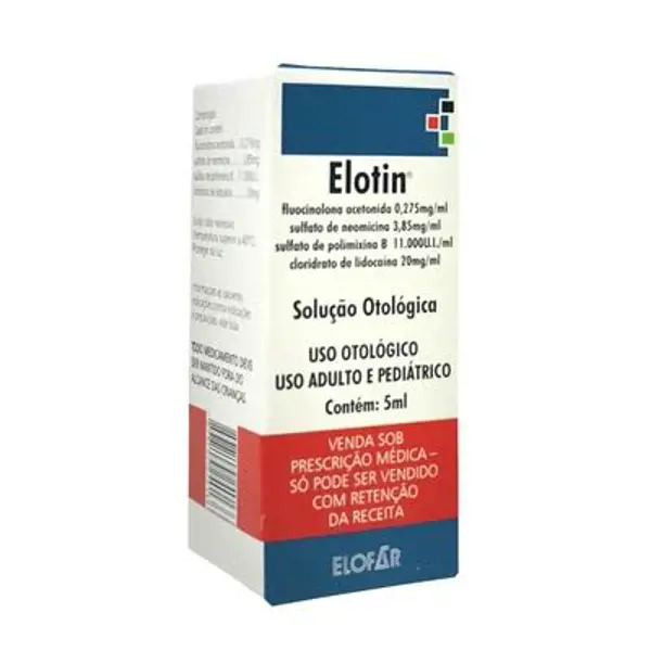 Elotin 5Ml - Elofar Pharma - 7898109240136