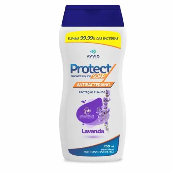 Protectsoap Sab Liq Banho Lavanda 250Ml - Avvio Industria - 7898719040669