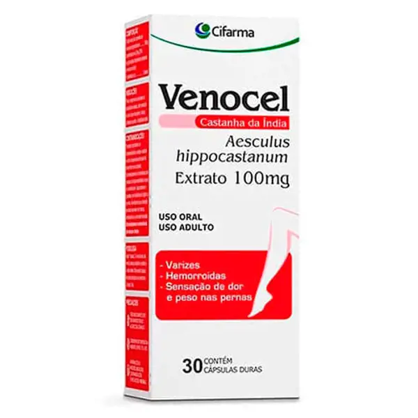 Venocel 100Mg 30Caps - Cifarma Gen-Similar - 7898495605960