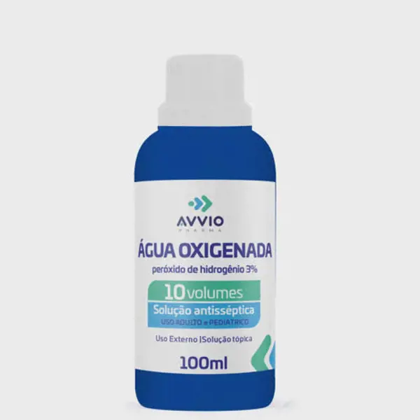 Agua Oxigenada 10V 100Ml - Avvio Industria - 7898719040911