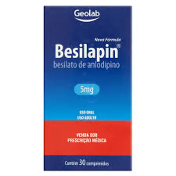 Besilapin 5Mg 30Cpr - Geolab - 7899095258013