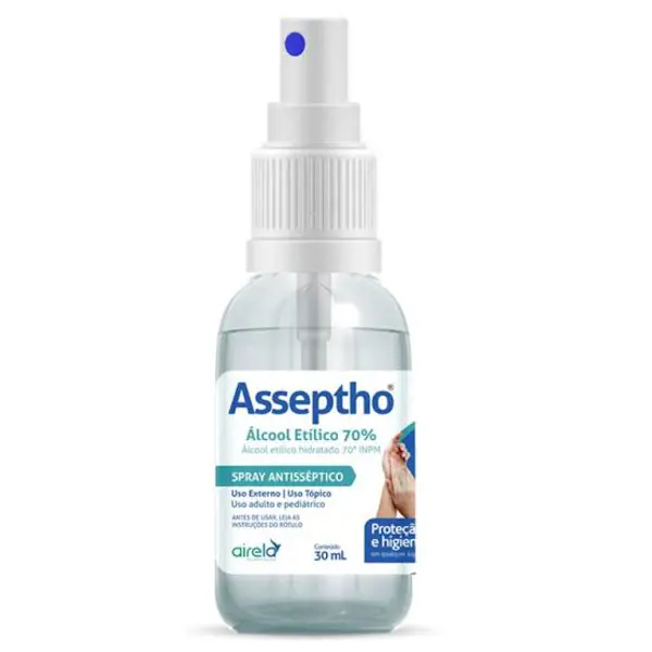 Asseptho Spray 30Ml - Airela - 7894164006649