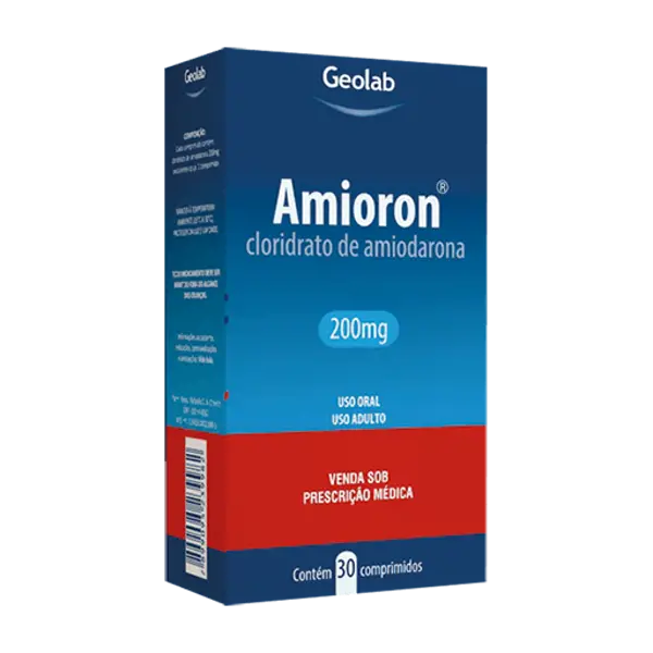 Amioron 200Mg 30Cpr - Geolab - 7899095239982