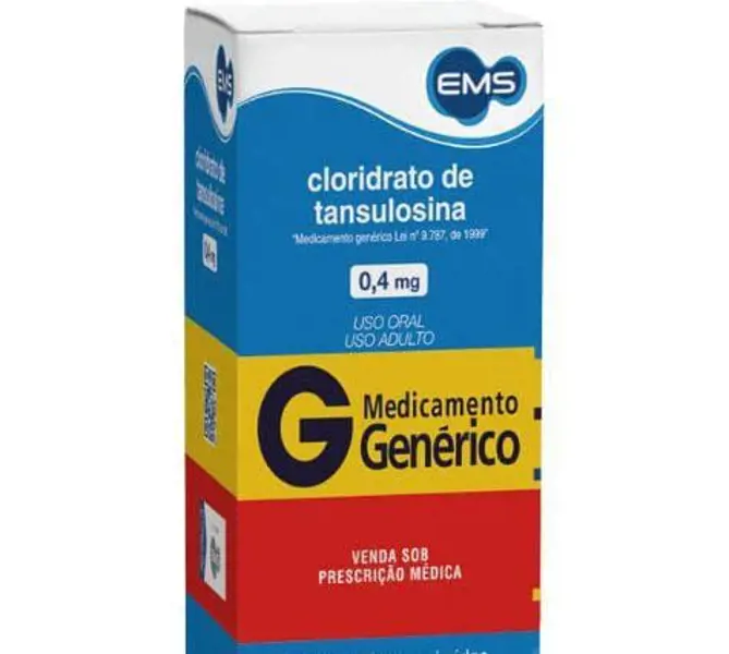 Tansulosina 0,4Mg 60Cpr Rev Lib Prol - Ems Generico - 7896004761824