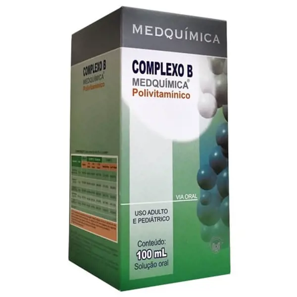 Complexo B Sol 100Ml - Medquimica