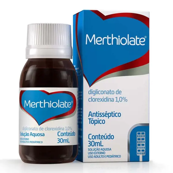 Merthiolate Liq Fr 30Ml - Hypera - 7896094901148