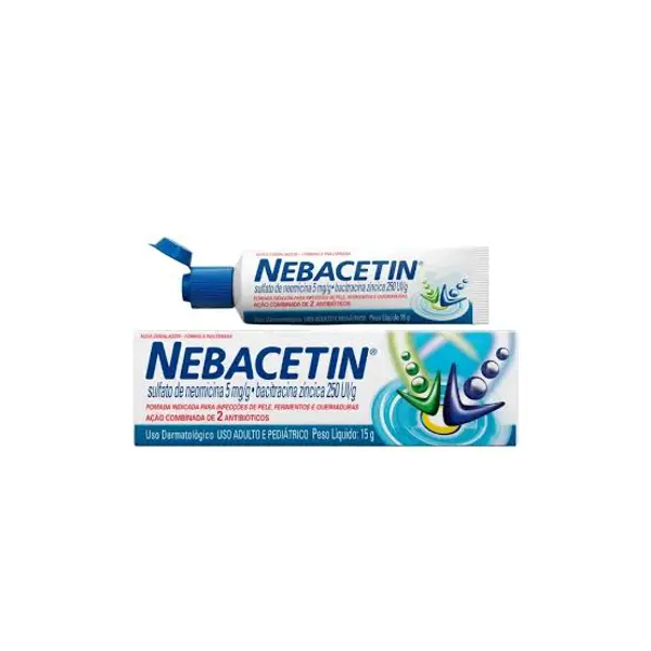 Nebacetin Pom 15G - Hypera - 7896094922105