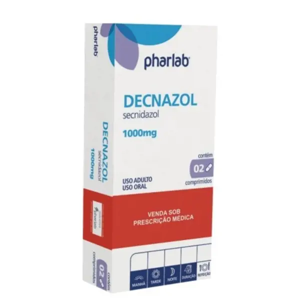 Decnazol 1000Mg 2Cpr - Pharlab - 7898216364305