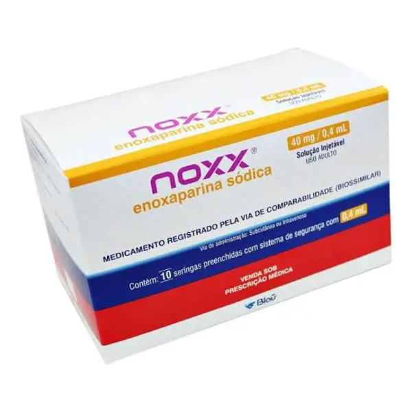 (F/H) Noxx 40Mg 10 Seringas 0,4Ml+S.Segu - Blau Farmaceutica - 7896014671823