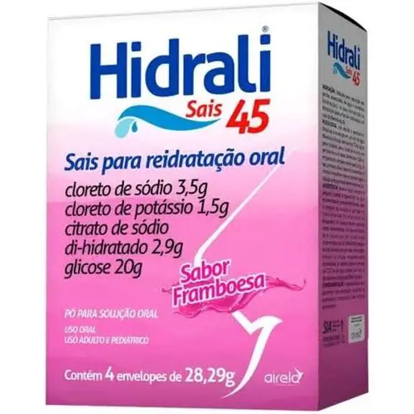 Hidrali Sais Framboesa Po Sol 4Env Alux28,29G - Airela - 7894164009695