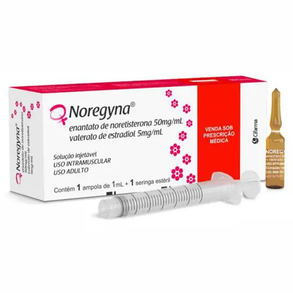 Noregyna 50+5Mg/Ml 1Amp 1Ml Ser - Cifarma Etico - 7908020502555