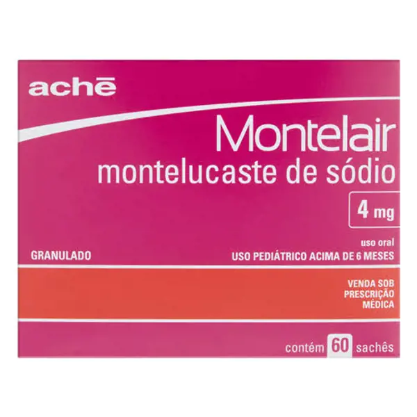 Montelair 4Mg 60Cpr Mast-(L) - Ache - 7896658030284