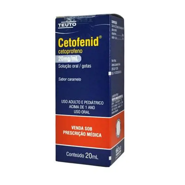 Cetofenid Sol 20Ml - Teuto - 7896112156482