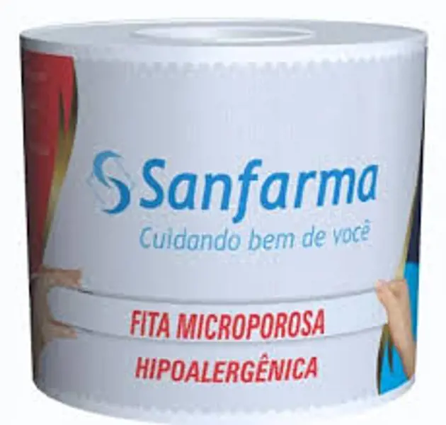 (F/H) Fita Microporosa 50Mmx4,5M - Sanfarma - 7898108640982