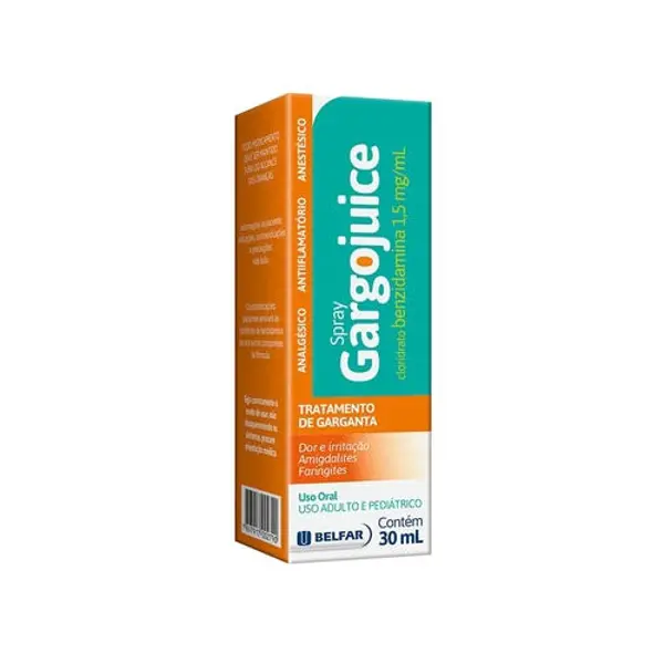 Gargojuice Spray 30Ml - Belfar - 7897917002790