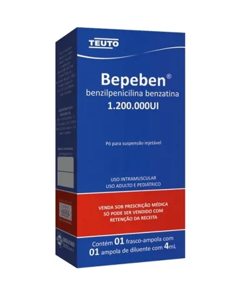 (F/H)Bepeben 1.200.000Ui Susp 1Amp 4Ml Vd (Ac) - Teuto - 7896112104278