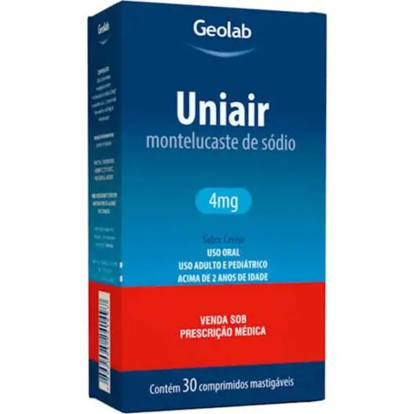 Uniair 4Mg 30Cpr Mast - Geolab - 7899095241497