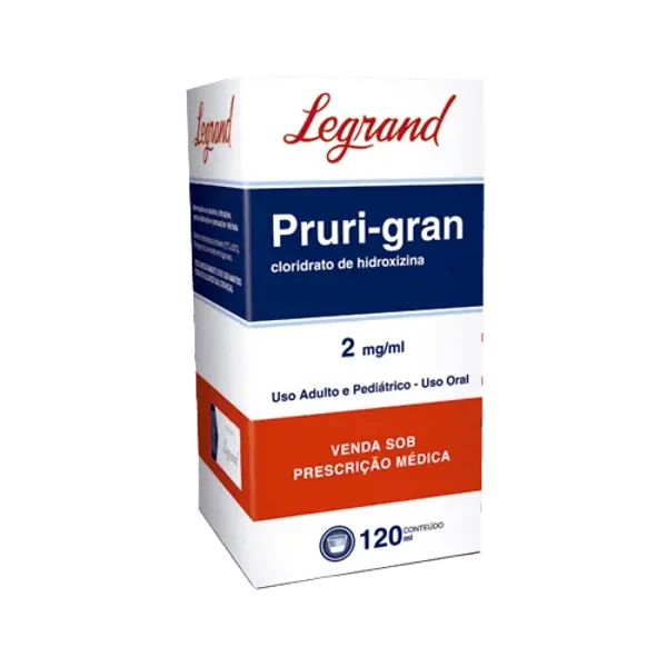 Pruri-Gran 2Mg/Ml Sol Oral 120Ml+Copo - Legrand Marcas - 7896004727578