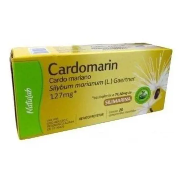 Cardomarin 127Mg 20Cpr - Natulab - 7899470804200