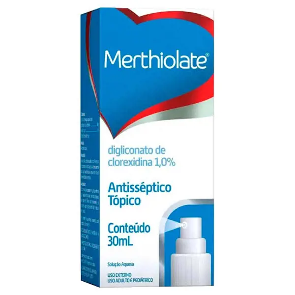 Merthiolate Spray 30Ml - Hypera - 7896094917354