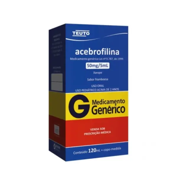 Acebrofilina 50Mg/5Ml Xpe Adu 120Ml - Teuto - 7896112191537