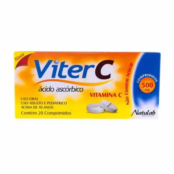 Viter C 500Mg 20Cpr - Natulab