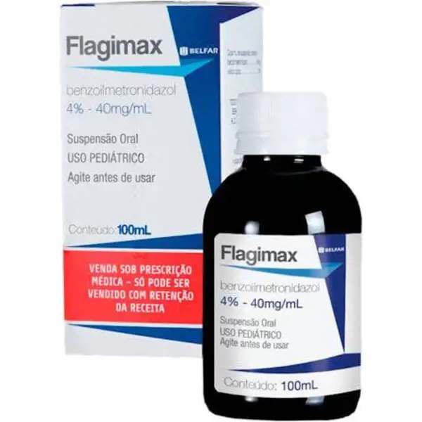 Flagimax 40Mg Susp 100Ml+Copo(Ac) - Belfar - 7897917001557