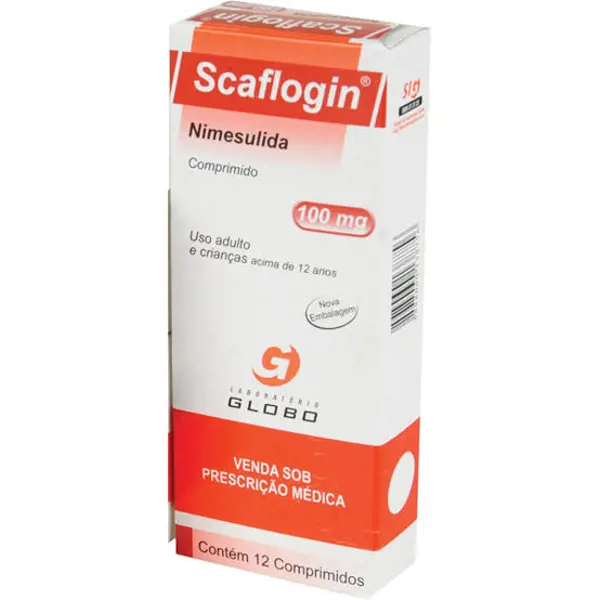 Scaflogin 100Mg 12Cpr - Globo - 7899620915046