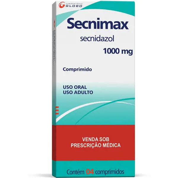 Secnimax 1000Mg 4Cpr - Globo - 7898060138237