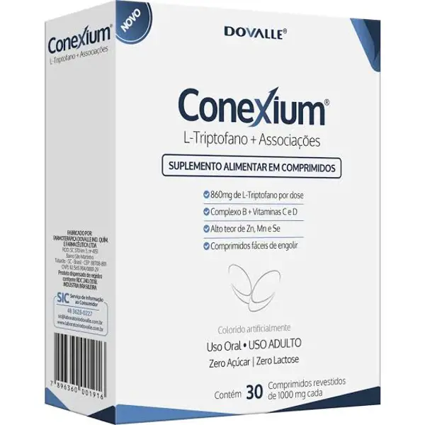 Conexium 30Cpr Rev - Dovalle - 7896360001916