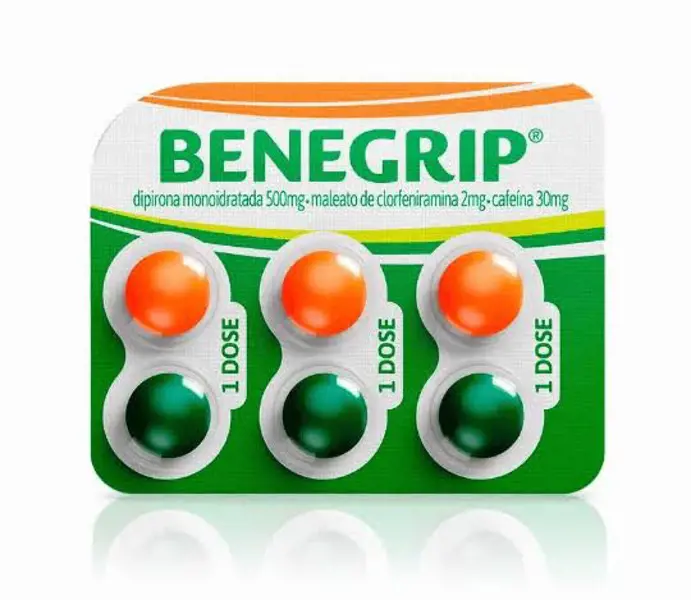 Benegrip 25Bl 6Cpr Rev - Hypera - 7896094903036