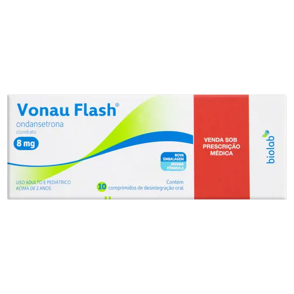 Vonau Flash 8Mg 10Cpr - Biolab Etico - 7896241296400