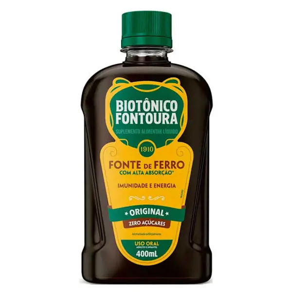 Biotonico Fontoura Trad Sol Oral 400Ml - Hypera - 7896094903067