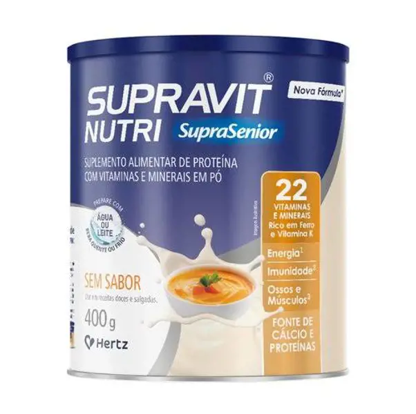 Supravit Nutri Sem Sabor 400G - Hertz - 7896331709209