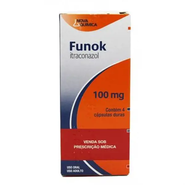 Funok 100Mg 4Caps - Multilab - 7895296444163