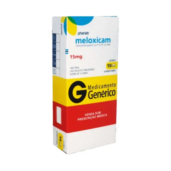 Meloxicam 15Mg 10Cpr - Pharlab - 7898216366583