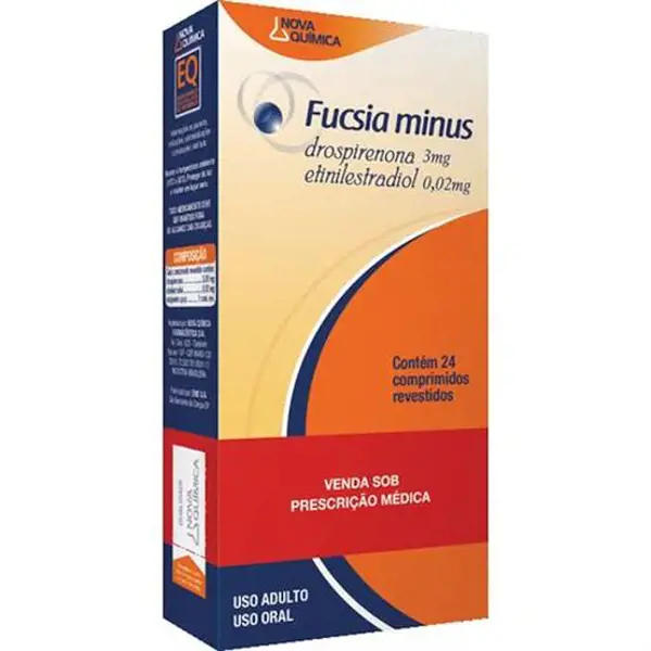 Fucsia Fem 3Mg+0,03Mg 21Cpr Rev - Multilab - 7895296353014