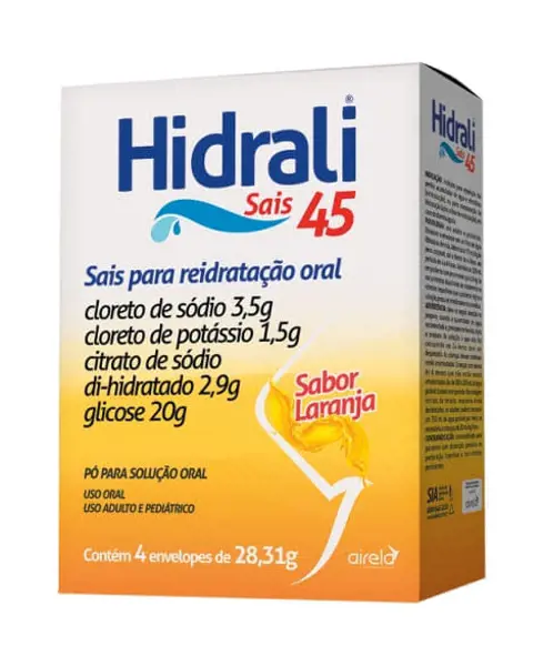 Hidrali Sais Laranja Po Sol 4Env Alux28,31G - Airela - 7894164009466