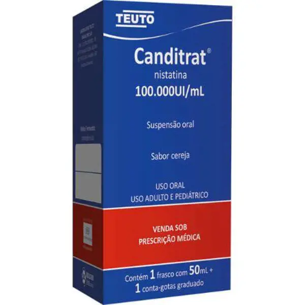 Canditrat 100.000Ui/Ml Susp Oral 50Ml (Ac) - Teuto - 7896112115045