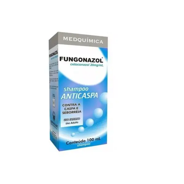 Fungonazol 20Mg/Ml Shampoo 100Ml - Medquimica - 7896862993788