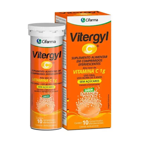 Vitergyl C 1G 10Cpr Eferv - Cifarma Gen-Similar - 7908020504382