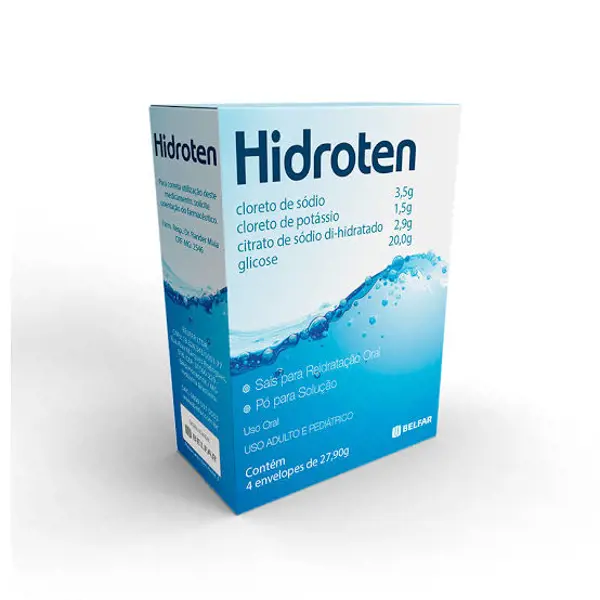 Hidroten Po Natural 27,9G 4Saches - Belfar - 7897917001946